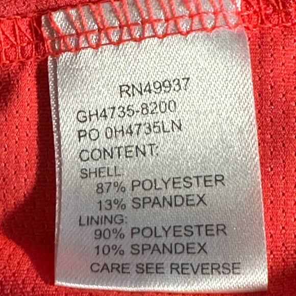 Tail White Label Size XS Orange Golf Skort EUC - Picture 6 of 7